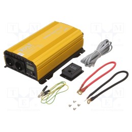 1 pcs x VOLT POLSKA - 3SIR400024 - Converter: DC/AC, 2000W, Uout: 230VAC, 21÷28VDC, Ppeak: 4000W, 24V