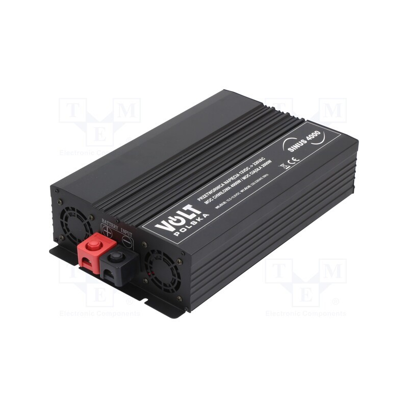 1 pcs x VOLT POLSKA - 3SIP400012 - Converter: DC/AC, 2000W, Uout: 230VAC, 11÷15VDC, Out: mains 230V