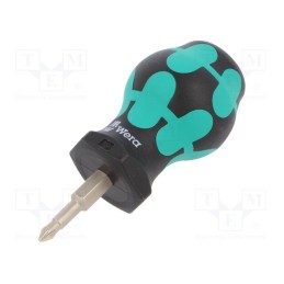 1 pcs x WERA - 5008850001 - Screwdriver, Phillips, PH1, STUBBY, Blade length: 25mm