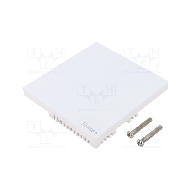 1 pcs x SONOFF - T0UK1C - Touch switch, TX, in mounting box, 100÷240VAC, -10÷40°C, white
