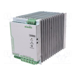 1 pcs x PHOENIX CONTACT - 2866802 - Power supply: switched-mode, 960W, 24VDC, 40A, IP20, 96x130x176mm