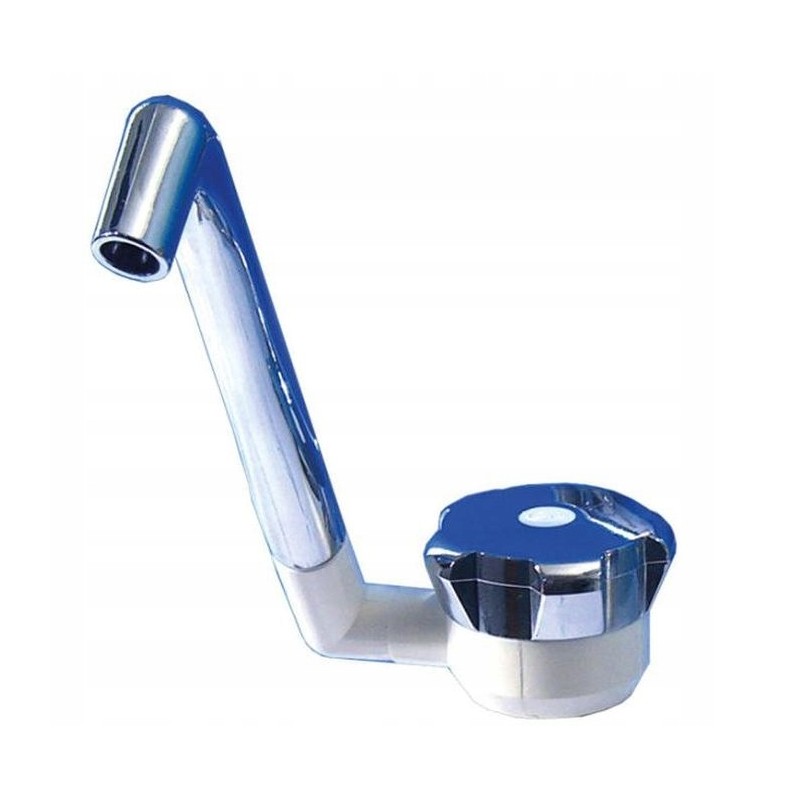 Faucet novo faucet super cold water white chrome