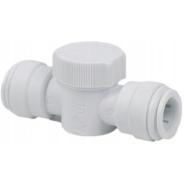 Water connection valve, 15 mm shut-off cock