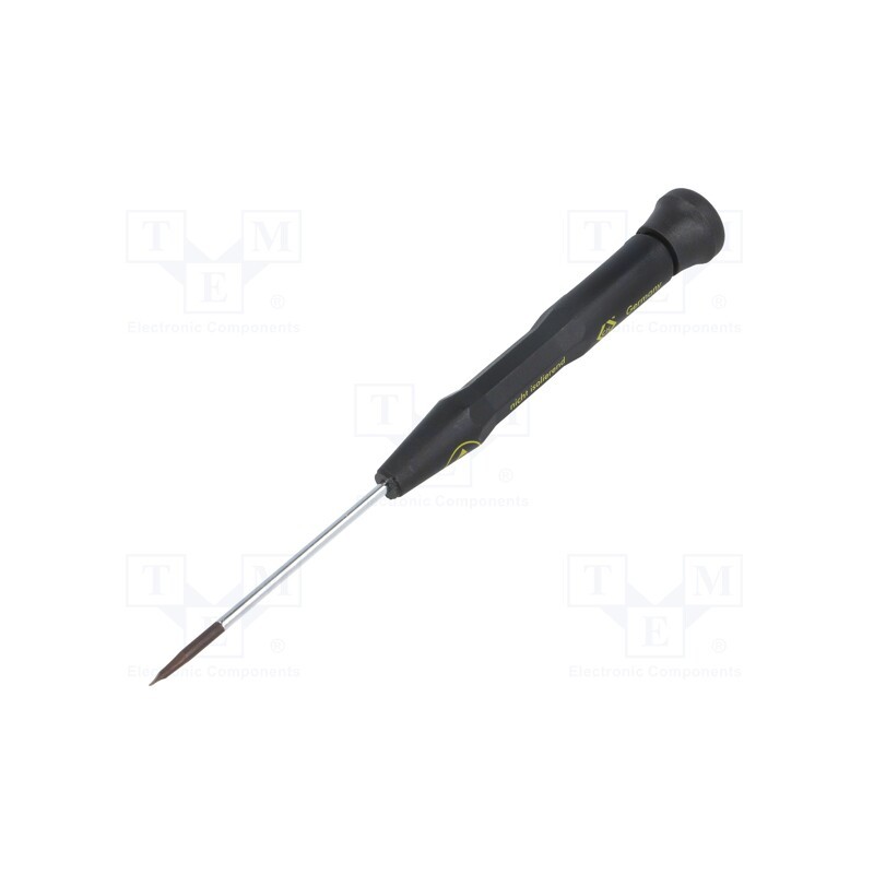 1 pcs x C.K - T4880XES18 - Screwdriver, slot, precision, SL 1,8, ESD, PRECISION
