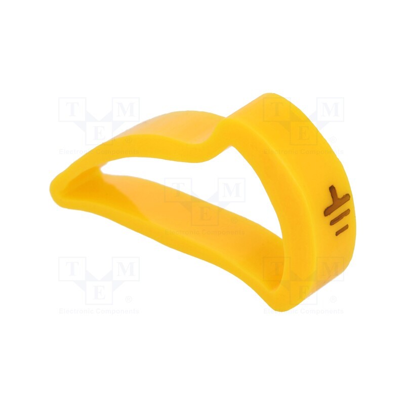 1 pcg x KURANT - MZ-5/MASA -AS - Markers, Marking: ground, 15÷20mm, H: 25mm, A: 16mm, -30÷100°C, L: 5mm