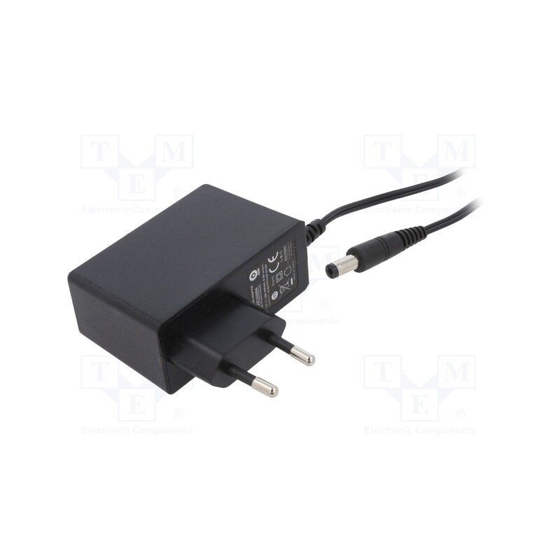 1 pcs x POS - POSC12200A-25 - Power supply: switched-mode, plug, 12VDC, 2A, 24W, Plug: EU, 86.2%