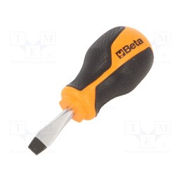 1 pcs x BETA - 12600106 - Screwdriver, slot, 6,5x1,2mm, BETAGRIP, Blade length: 30mm