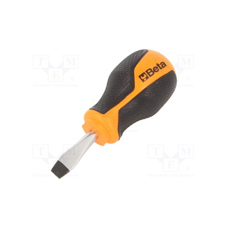 1 pcs x BETA - 12600106 - Screwdriver, slot, 6,5x1,2mm, BETAGRIP, Blade length: 30mm