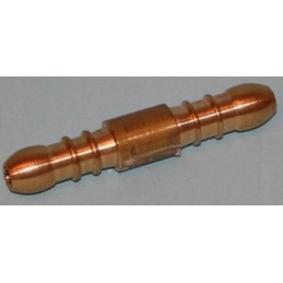 Gas connector for a camper trailer, oe10 mm connector