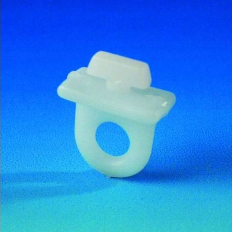 White clove, 10 pieces, for the curtain rod of the Fawo trailer