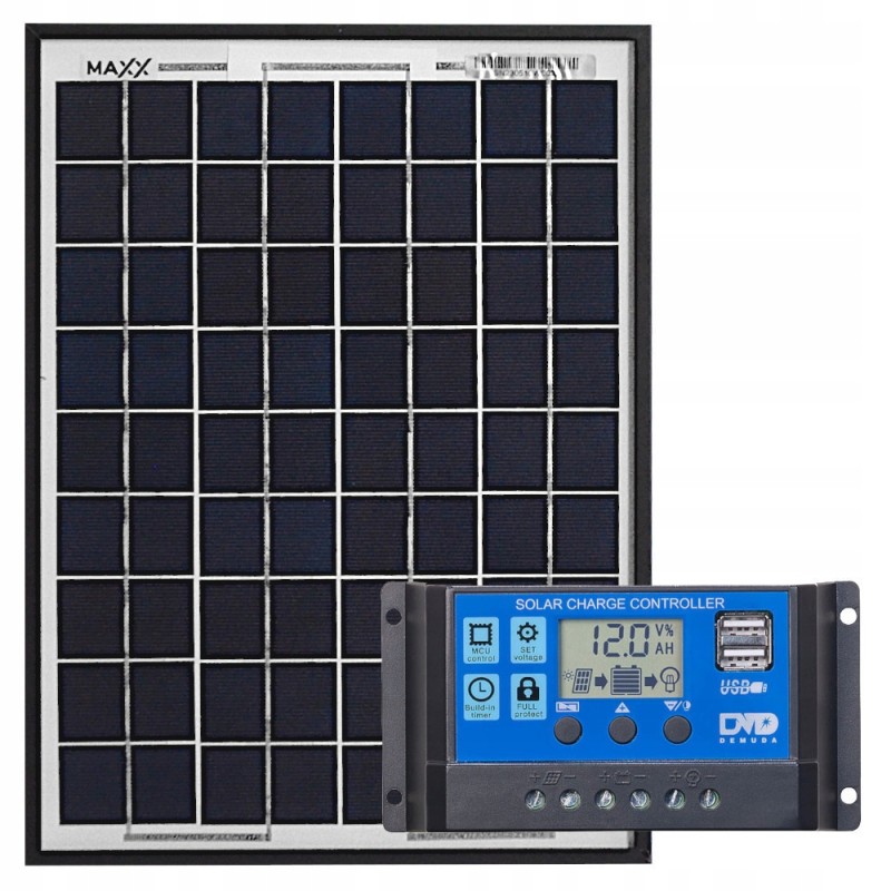 Solar panel 10w 2xUSB