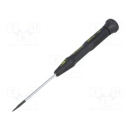 1 pcs x C.K - T4880XES15 - Screwdriver, slot, precision, SL 1,5, ESD, PRECISION
