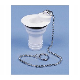 Straight washbasin drain