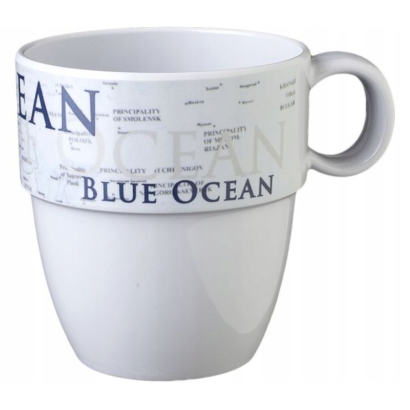 Blue Ocean Brunner melamine mug