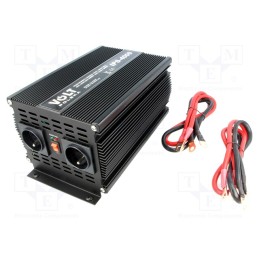 1 pcs x VOLT POLSKA - 3IPS400012 - Converter: DC/AC, 2000W, Uout: 230VAC, 10.5÷15.5VDC, 290x173x145mm