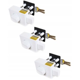 Additional lock, heosafe camper external door lock, 3 pcs