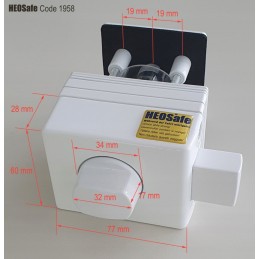 Additional lock, heosafe camper external door lock, 3 pcs