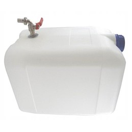 Q4v84 for water with a metal tap, 10l capacity canister