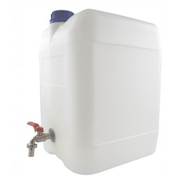 Tap 10l canister water container with metal p