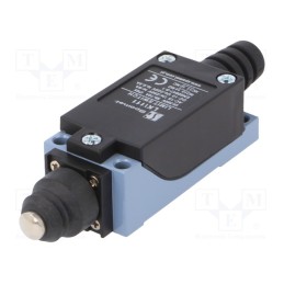 1 pcs x SPAMEL - LK\111 - Limit switch, pin plunger Ø8mm, NO + NC, 5A, max.250VAC, IP65