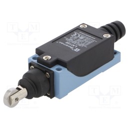 1 pcs x SPAMEL - LK\122 - Limit switch, metal roller Ø12,7mm, NO + NC, 5A, max.250VAC, IP65