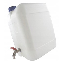 Q0r43 canister water container with metal tap