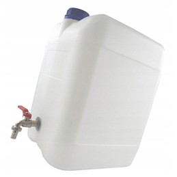 Canister q2y91 water container with metal tap