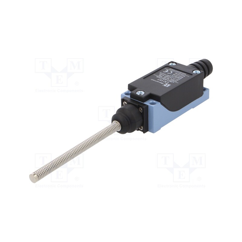 1 pcs x SPAMEL - LK\167 - Limit switch, spring, total length 100mm, NO + NC, 5A, IP65