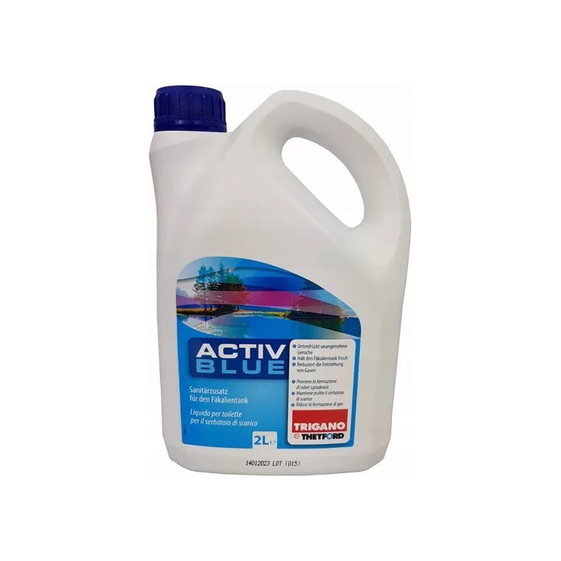 Thetford activ blue 2l fluid for the cassette