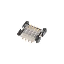 1 pcs : 501461-0491 - FFC & FPC Connectors 0.5 FPC R/A B/F 4Ckt EmbsTp Pkg