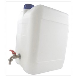H5n67 canister water container with metal tap 10l 88126