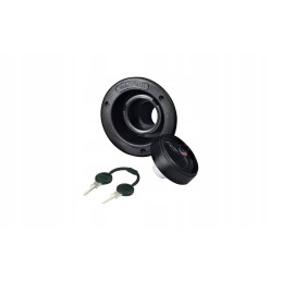 Water inlet 40mm short black lily