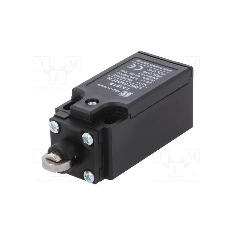 1 pcs x SPAMEL - LK\212 - Limit switch, metal roller, NO + NC, 5A, max.250VAC, max.250VDC