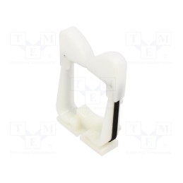 1 pcs x PANDUIT - RER2.0-S6-X - Screw mounted clamp, ØBundle : 71.4mm, polyamide, natural