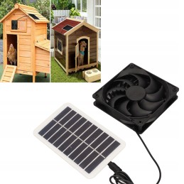 Solar panel exhaust fan 15w