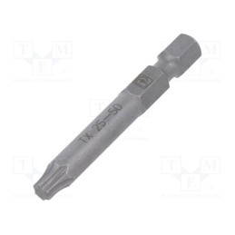1 pcs x PHOENIX CONTACT - SF-BIT-TX 25-50 - Screwdriver bit, Torx®, TX25, Overall len: 50mm