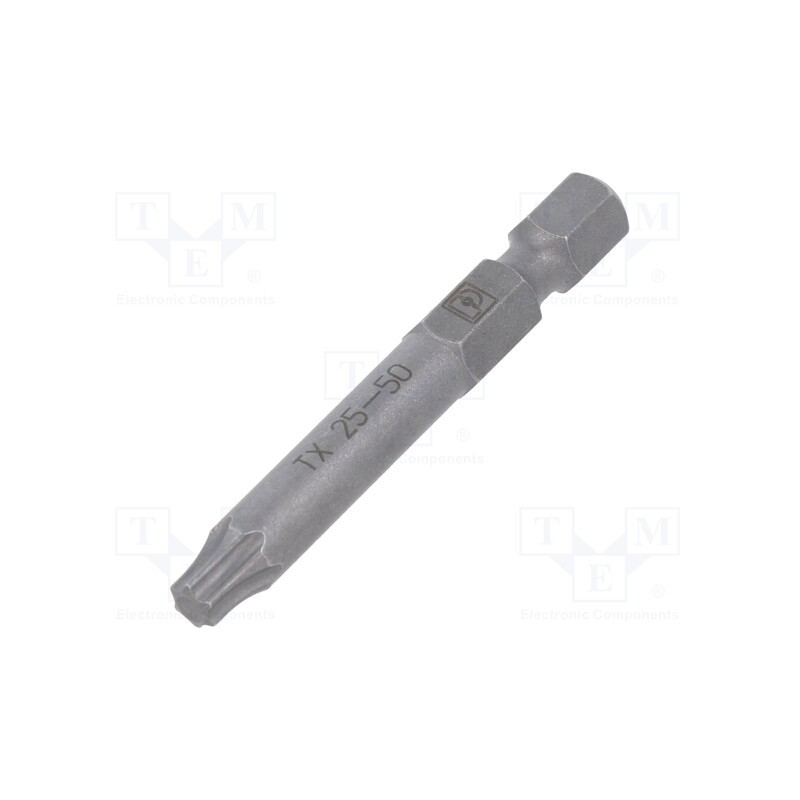 1 pcs x PHOENIX CONTACT - SF-BIT-TX 25-50 - Screwdriver bit, Torx®, TX25, Overall len: 50mm