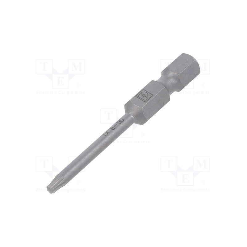 1 pcs x PHOENIX CONTACT - SF-BIT-TX 8-50 - Screwdriver bit, Torx®, TX08, Overall len: 50mm