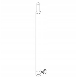 Vestibule frame tube oe 25mm 50 cm 2 pcs