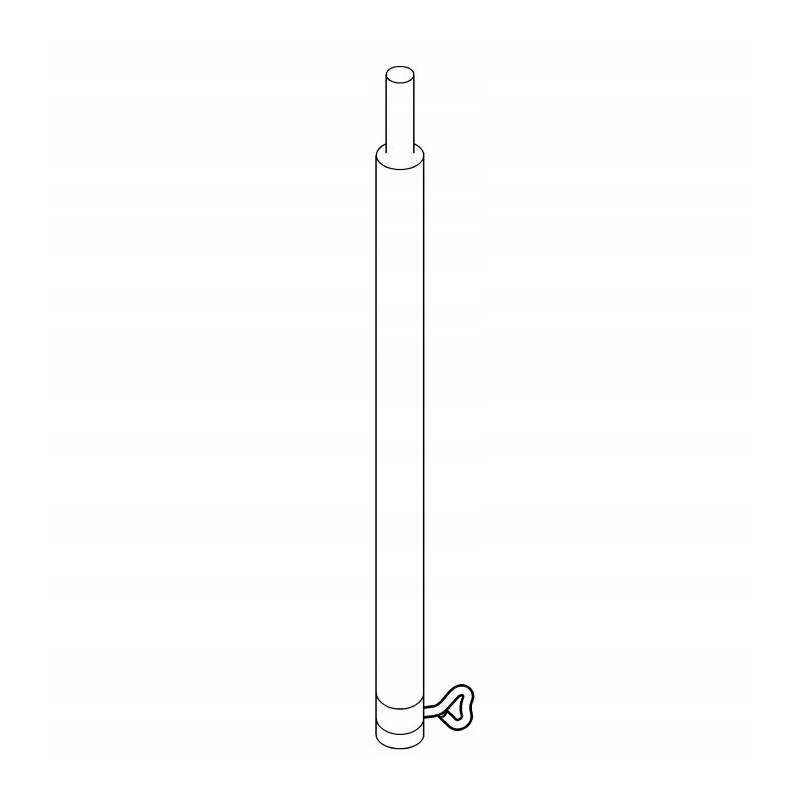 Vestibule frame tube oe 25mm 50 cm 2 pcs