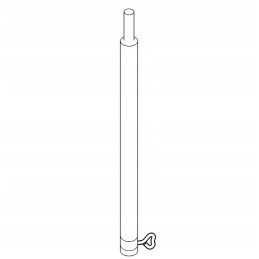 Vestibule frame tube oe 25mm 50 cm 2pcs d