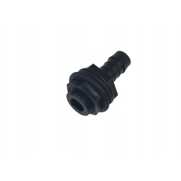 Straight tank connector 3/4 for a 19 mm hose