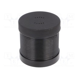 1 pcs x SPAMEL - LT70\230-AM - Signaller: sound, black, 230VAC, Sound level: 90dB, IP33, LT70