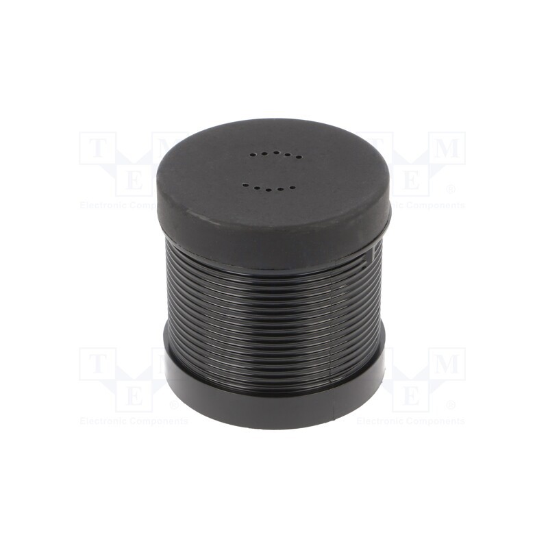 1 pcs x SPAMEL - LT70\24-AM - Signaller: sound, black, 24VDC, Sound level: 90dB, IP33, LT70