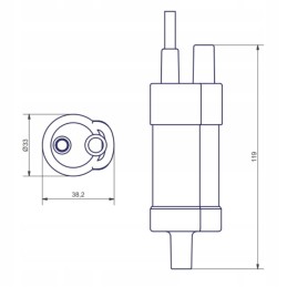 Comet water pump 10l min 0 5bar, outdoor camper
