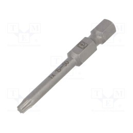 1 pcs x PHOENIX CONTACT - SF-BIT-TX 15-50 - Screwdriver bit, Torx®, TX15, Overall len: 50mm