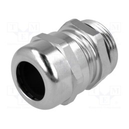 1 pcs x HELUKABEL - HT-MS M25X1,5 - Cable gland, M25, 1.5, IP68, brass, Body plating: nickel