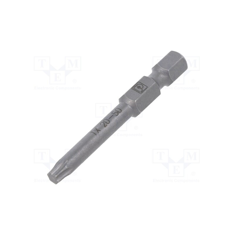 1 pcs x PHOENIX CONTACT - SF-BIT-TX 20-50 - Screwdriver bit, Torx®, TX20, Overall len: 50mm