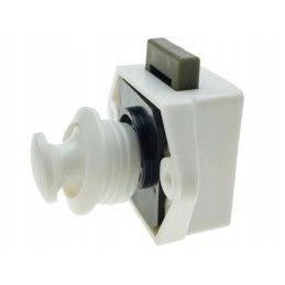 Push lock mini trailer furniture lock, white
