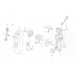 Linde mt12 pallet truck safety button